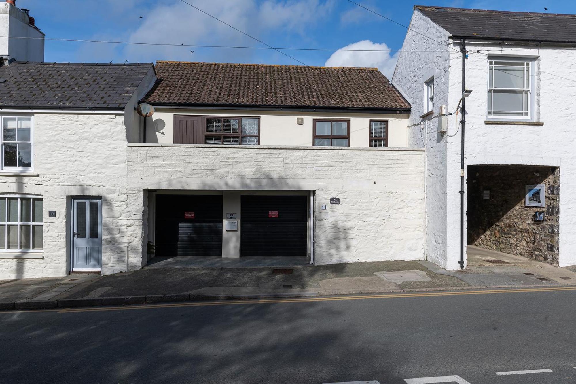 The Boathouse For Two, St Davids, Garage Parking Vila Exterior foto